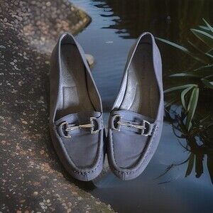 Aerosols Grey Women Slip On Buckle Loafer - .com